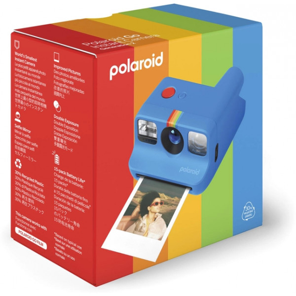 Фото - Фотокамера миттєвого друку Polaroid Go Gen 2 - Blue (9147)