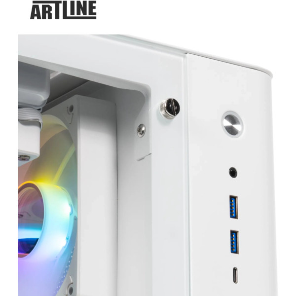 Фото - Системний блок Artline Gaming TANKWHITE (TANKWHITEv15)