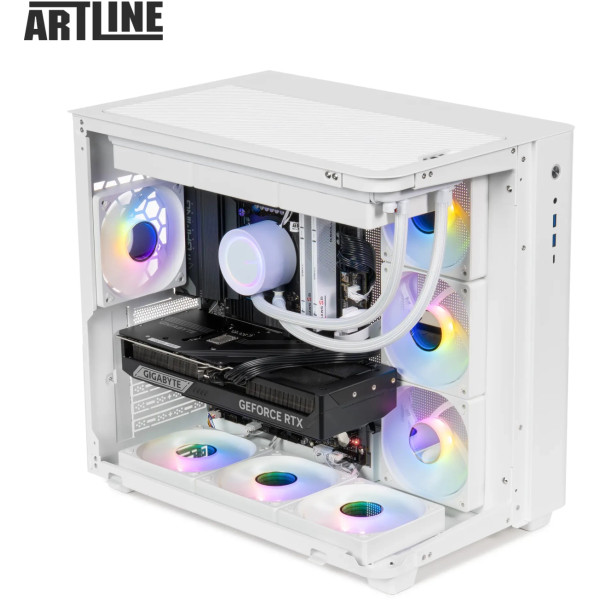 Фото - Системний блок Artline Gaming TANKWHITE (TANKWHITEv15)