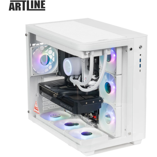 Фото - Системний блок Artline Gaming TANKWHITE (TANKWHITEv15)