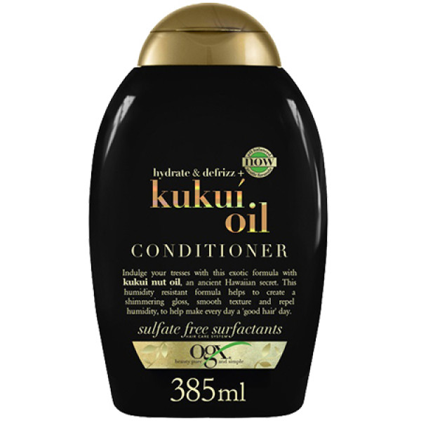 Фото - Бальзам для волосся OGX для зволоження і гладкості волосся з олією гавайського горіха 385 мл (0022796974228) Фото - Бальзам для волосся OGX для зволоження і гладкості волосся з олією гавайського горіха 385 мл (0022796974228)