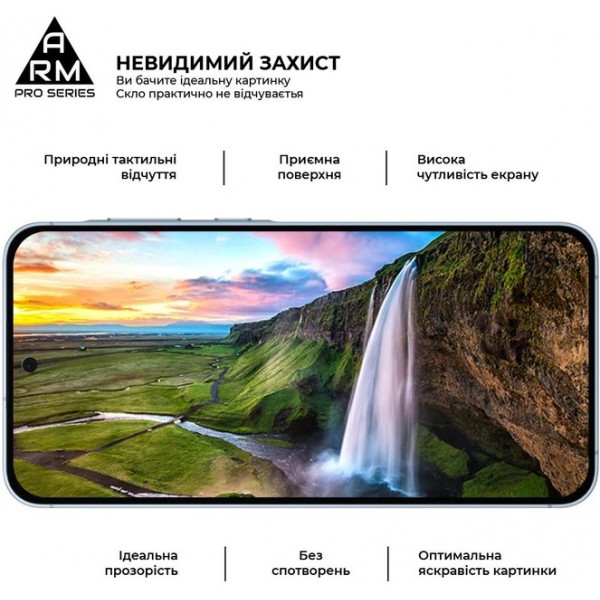 Фото - Защитное стекло для смартфона Armorstandart Pro for Samsung A55 5G (A556) Black (ARM74348)