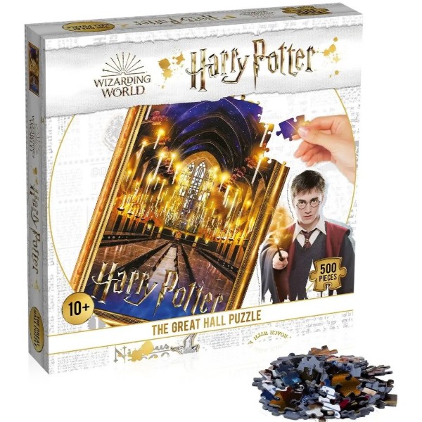 Фото - Пазлы картонные (8+) HARRY POTTER Great Hall 500 шт. (WM01005-ML1-6)