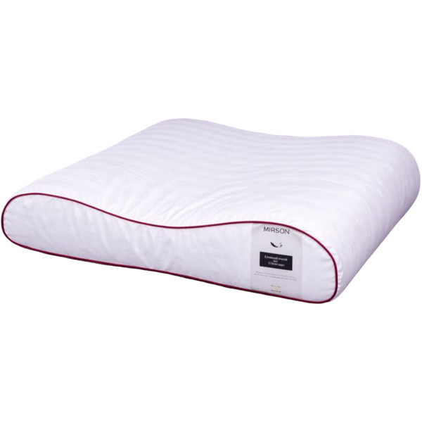 Фото - Подушка ортопедична MirSon №4236 Satin Stripe 30-0001 White (2200006424543) Фото - Подушка ортопедична MirSon №4236 Satin Stripe 30-0001 White (2200006424543)