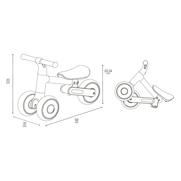Фото - Беговел MoMi DEX Yellow