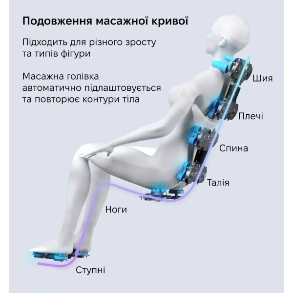 Фото - Масажне крісло INSPIRE 612A Black