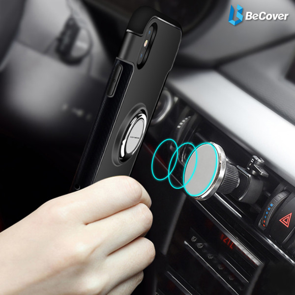 Фото - Чохол для смартфону BeCover Magnetic Ring Stand for Xiaomi Redmi Note 3 Silver (701920)