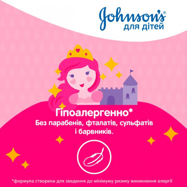 Фото - Шампунь для дітей Johnson’s Baby Блискучі локони 500 мл (3574669907200)