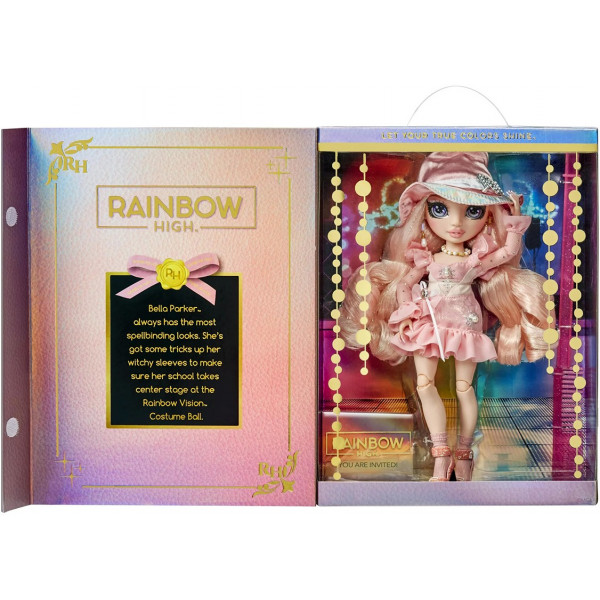 Фото - Кукольный набор Rainbow High "Маскарад" - ВОЛШЕБНИЦА БЕЛЛА ПАРКЕР (с аксессуарами) (424833)