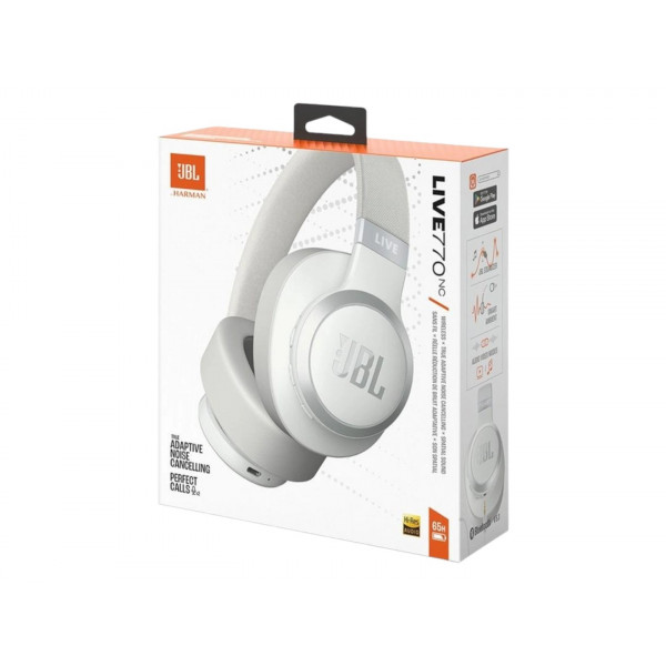 Фото - Наушники полноразмерные беспроводные JBL Live 770NC (JBLLIVE770NCWHT)
