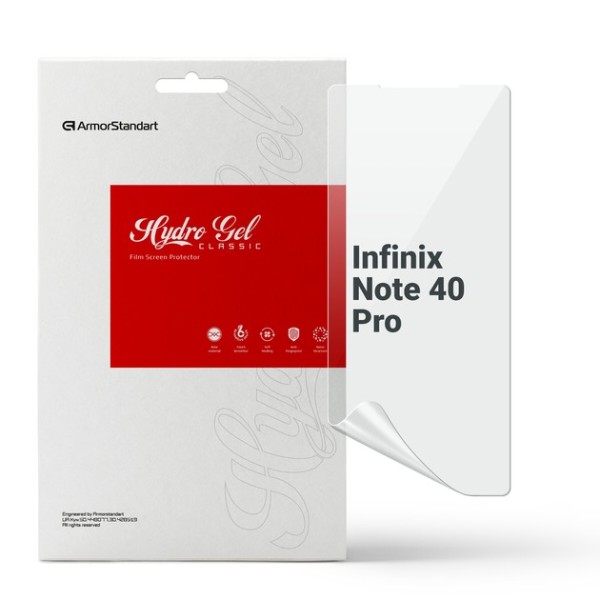 Фото - Захисна плівка для смартфону Armorstandart Infinix Note 40 Pro 4G (ARM73761)