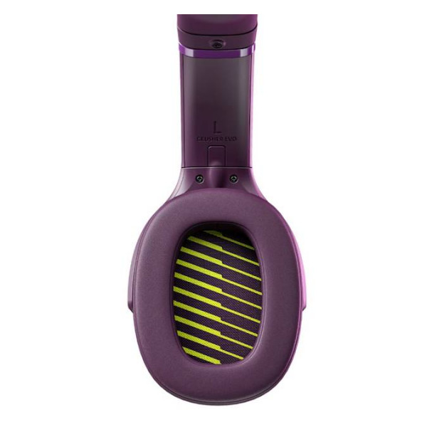 Фото - Наушники полноразмерные беспроводные Skullcandy BT Crusher Evo Midnight Plum (S6EVW-R955)