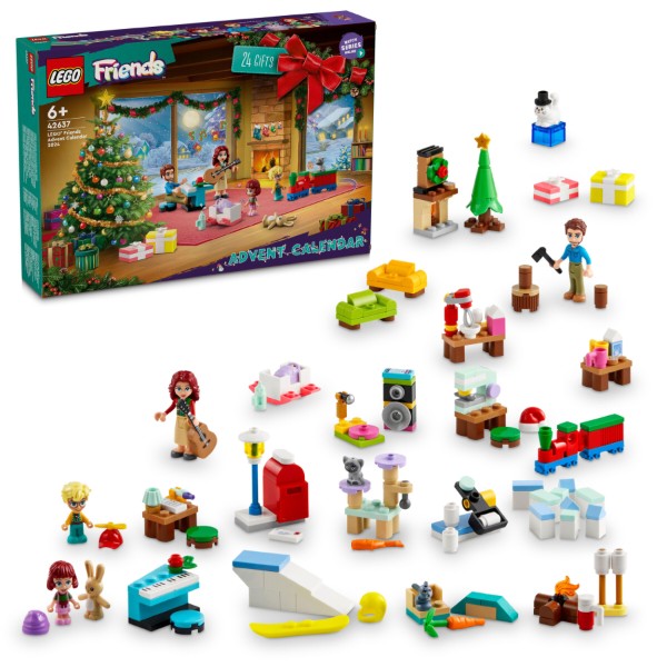 Фото - Конструктор LEGO Friends Адвент календар 2024 (42637)
