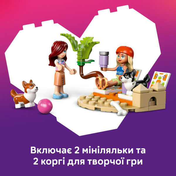 Фото - Конструктор LEGO Friends Собачьи приключения на серфе и скутере (42641)