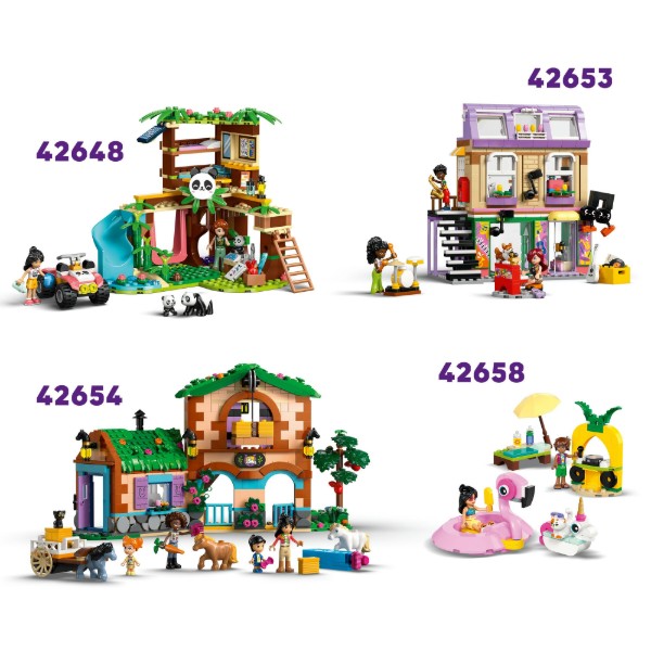 Фото - Конструктор LEGO Friends Вечер кино с друзьями (42642)