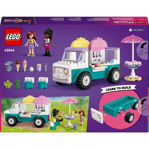 Фото - Конструктор LEGO Friends Хартлейк-Сіті. Фургон із морозивом (42644)