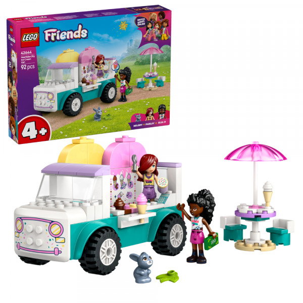 Фото - Конструктор LEGO Friends Хартлейк-Сіті. Фургон із морозивом (42644)