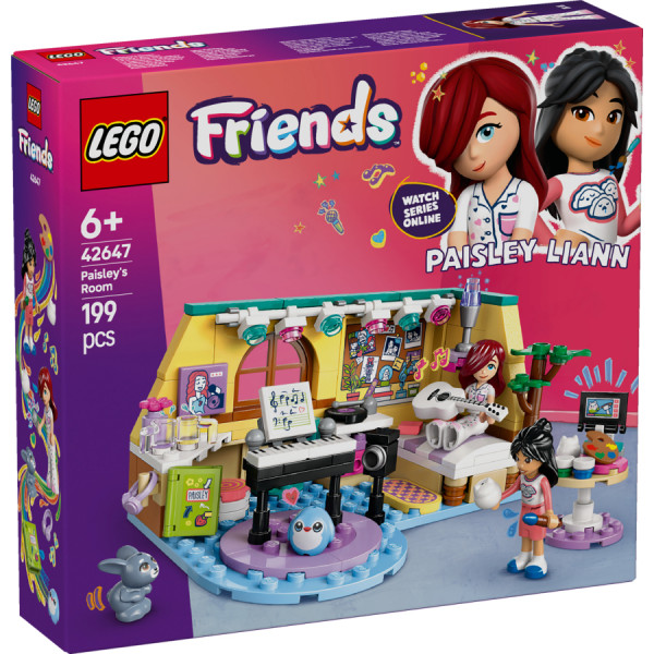 Фото - Конструктор LEGO Friends Кімната Пейслі (42647)