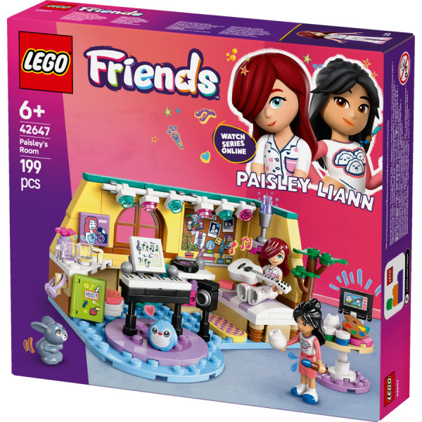 Фото - Конструктор LEGO Friends Кімната Пейслі (42647)