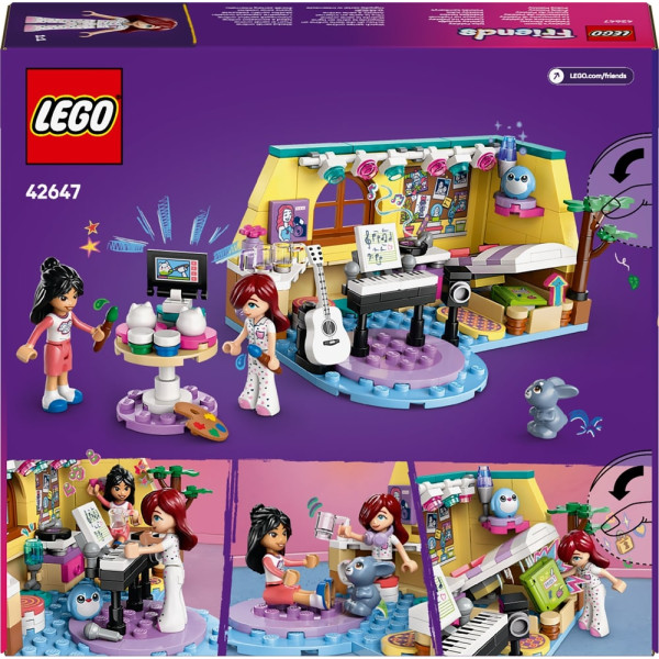 Фото - Конструктор LEGO Friends Кімната Пейслі (42647)