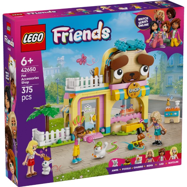 Фото - Конструктор LEGO Friends Магазин аксессуаров для домашних любимцев (42650)