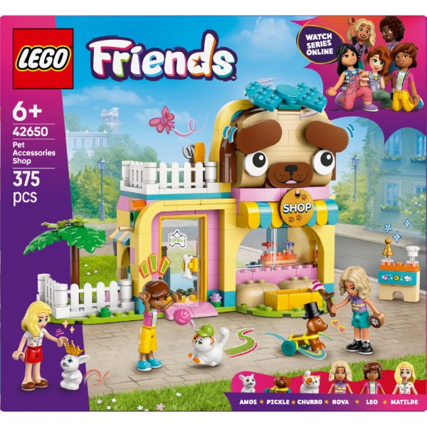 Фото - Конструктор LEGO Friends Магазин аксессуаров для домашних любимцев (42650)