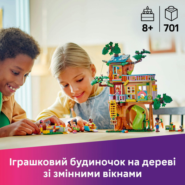 Фото - Конструктор LEGO Friends Тусовка в домике дружбы на дереве (42652)