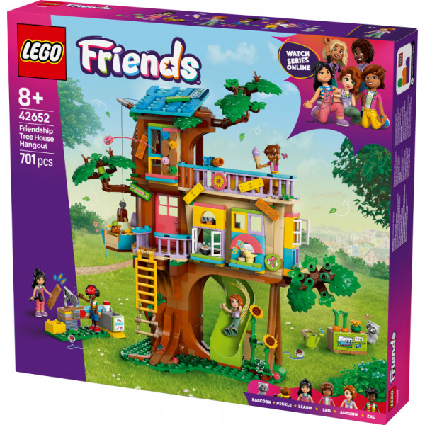 Фото - Конструктор LEGO Friends Тусовка в домике дружбы на дереве (42652)