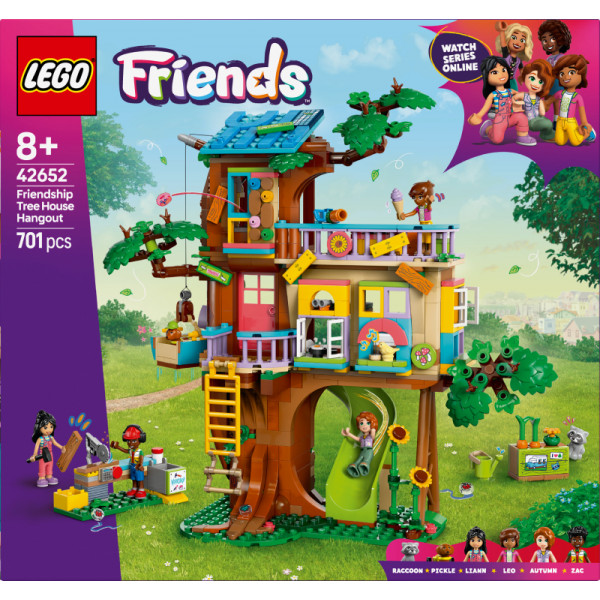 Фото - Конструктор LEGO Friends Тусовка в домике дружбы на дереве (42652)