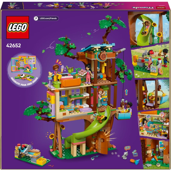 Фото - Конструктор LEGO Friends Тусовка в домике дружбы на дереве (42652)