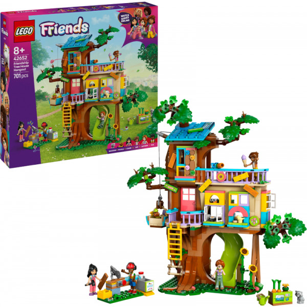 Фото - Конструктор LEGO Friends Тусовка в домике дружбы на дереве (42652)