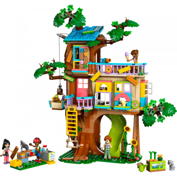 Фото - Конструктор LEGO Friends Тусовка в домике дружбы на дереве (42652)