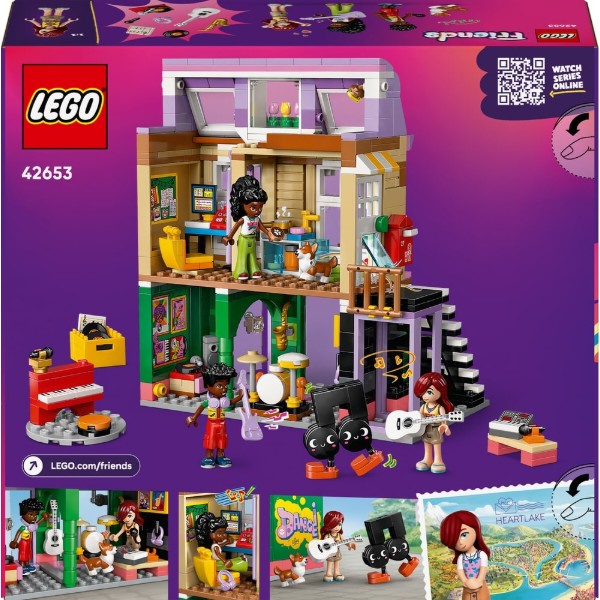 Фото - Конструктор LEGO Friends Музична крамниця і квартира (42653)