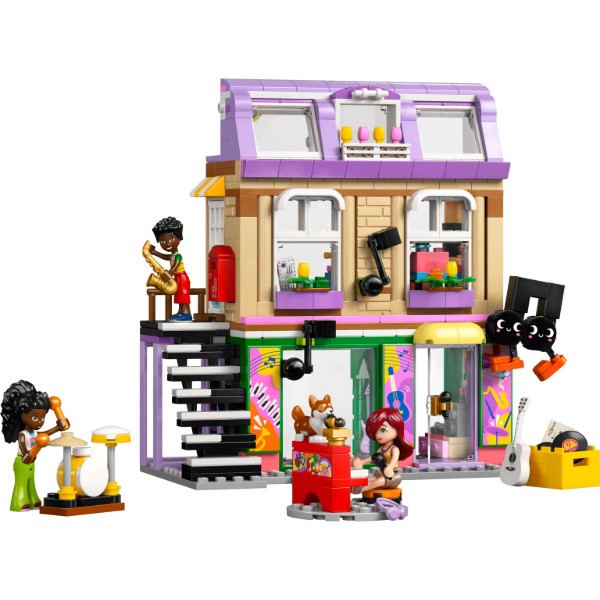 Фото - Конструктор LEGO Friends Музична крамниця і квартира (42653)