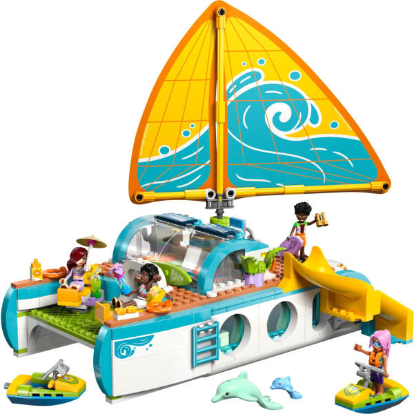 Фото - Конструктор LEGO Friends Приключения на туристической лодке (42664)