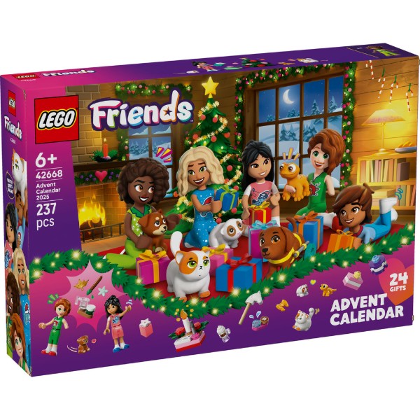 Фото - Конструктор LEGO Friends Адвент календарь 2025 (42668)