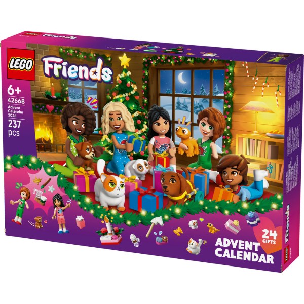 Фото - Конструктор LEGO Friends Адвент календарь 2025 (42668)