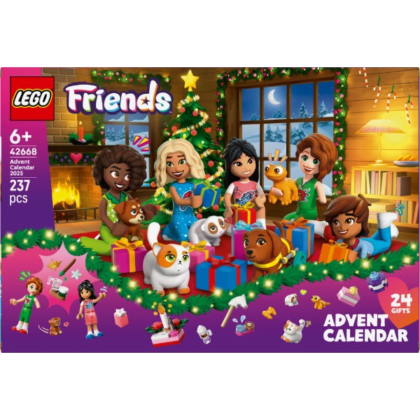Фото - Конструктор LEGO Friends Адвент календарь 2025 (42668)