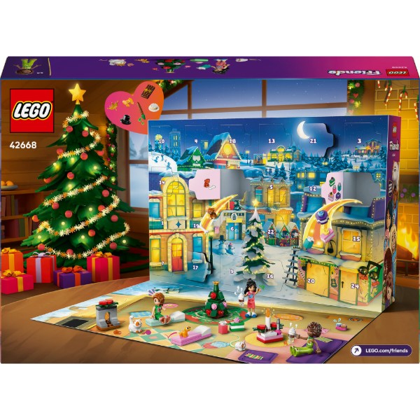 Фото - Конструктор LEGO Friends Адвент календарь 2025 (42668)