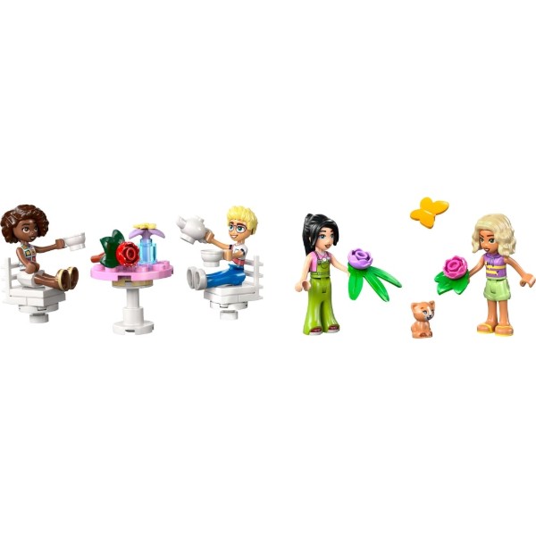 Фото - Конструктор LEGO Friends Кавʼярня з рослинами і квіткова крамниця (42671)