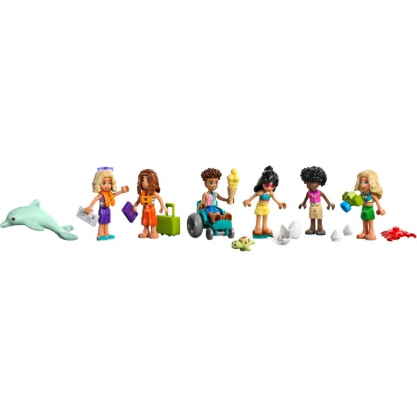 Фото - Конструктор LEGO Friends Пляжний курорт для сімейного відпочинку (42673)