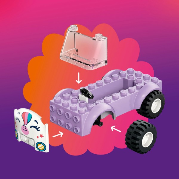 Фото - Конструктор LEGO Friends Автомобиль для доставки тортов с единорогами (42675)