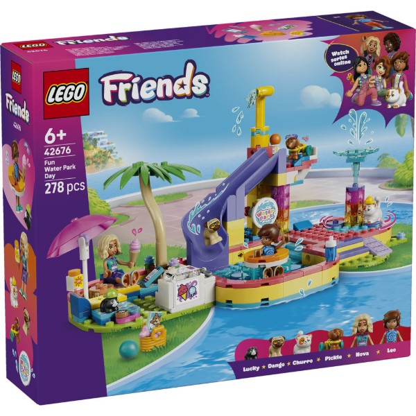 Фото - Конструктор LEGO  Friends Веселий день в аквапарку (42676)
