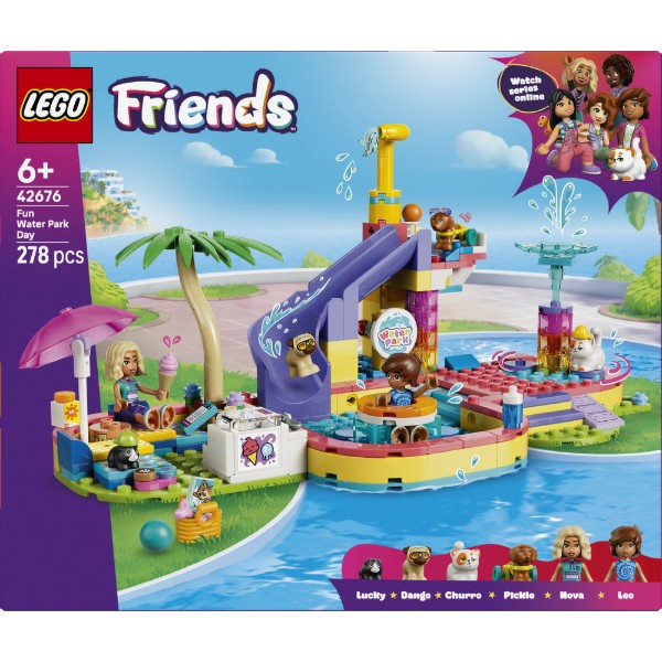 Фото - Конструктор LEGO  Friends Веселий день в аквапарку (42676)