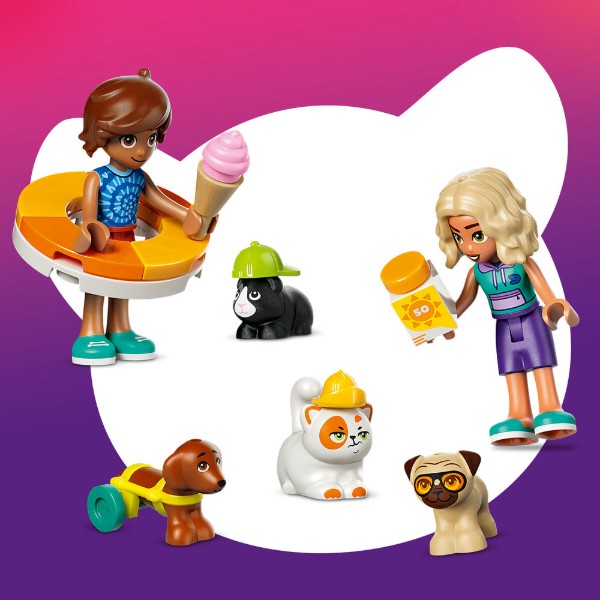 Фото - Конструктор LEGO  Friends Веселий день в аквапарку (42676)