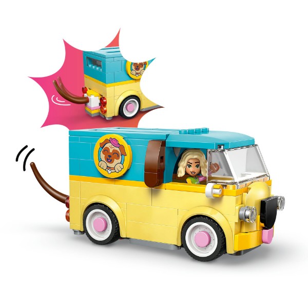 Фото - Конструктор LEGO Friends Фургон с аксессуарами для питомцев (42678)