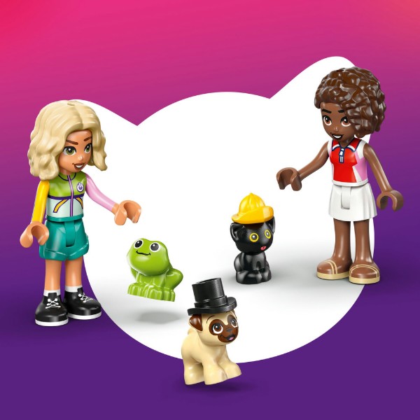 Фото - Конструктор LEGO Friends Фургон с аксессуарами для питомцев (42678)