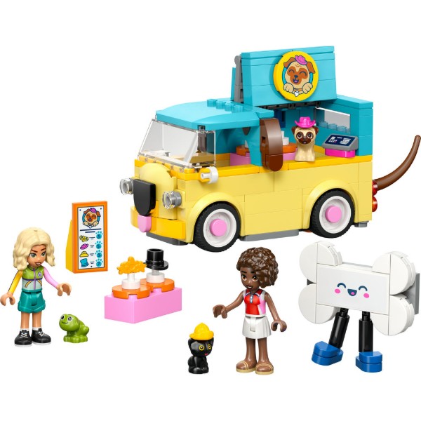 Фото - Конструктор LEGO Friends Фургон с аксессуарами для питомцев (42678)