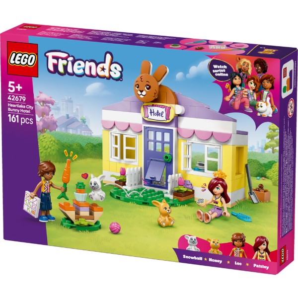 Фото - Конструктор LEGO Friends Гостиница Bunny в Хартлейк-Сити (42679)