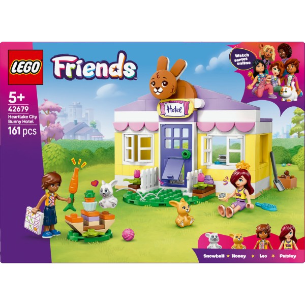 Фото - Конструктор LEGO Friends Гостиница Bunny в Хартлейк-Сити (42679)